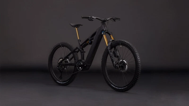 Cube Stereo Hybrid One77 HPC AT ABS Pro 800 Wh E-Bike Fully 29"/27,5" carbon´n´gold