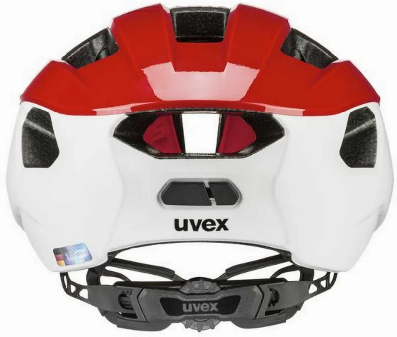 B-Ware - Uvex Rise CC Rennrad-Helm red-white (Gebrauchtware)