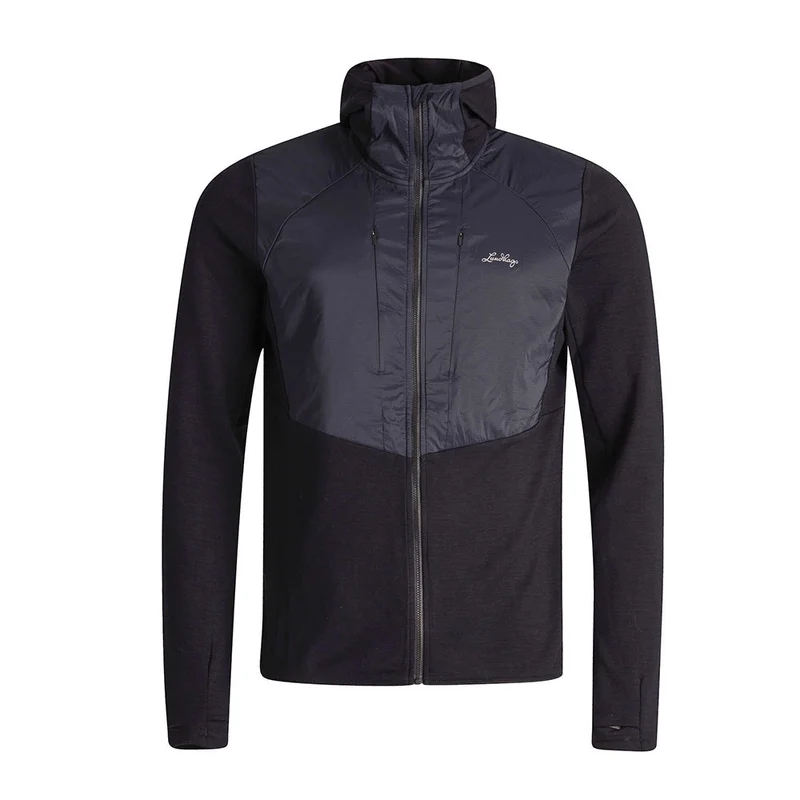 Lundhags - Padje Merino Block Hemd // Dunkelblau