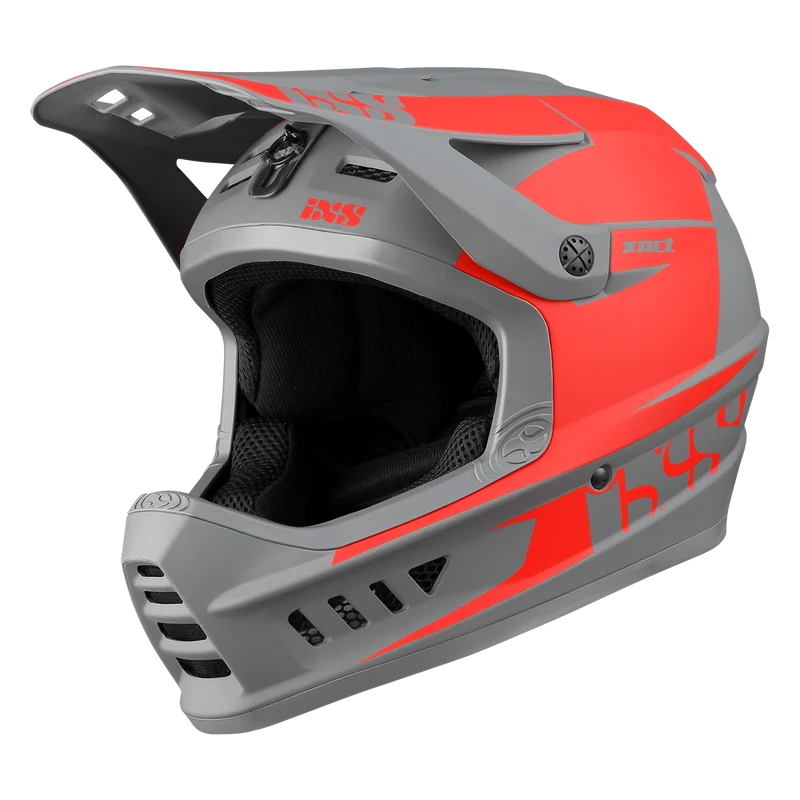 Helm Xact Evo rot-graphit