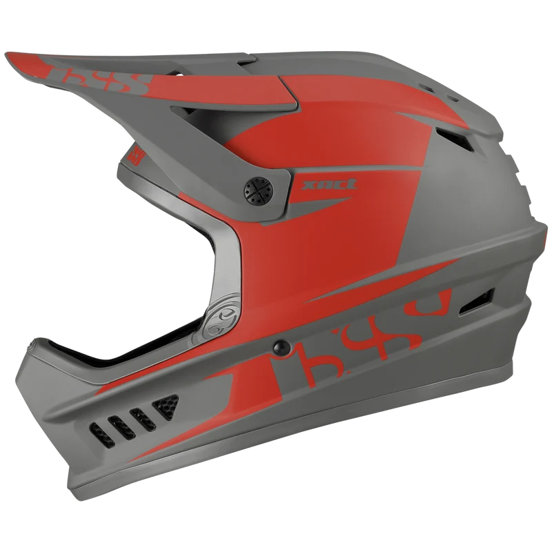 Helm Xact Evo rot-graphit