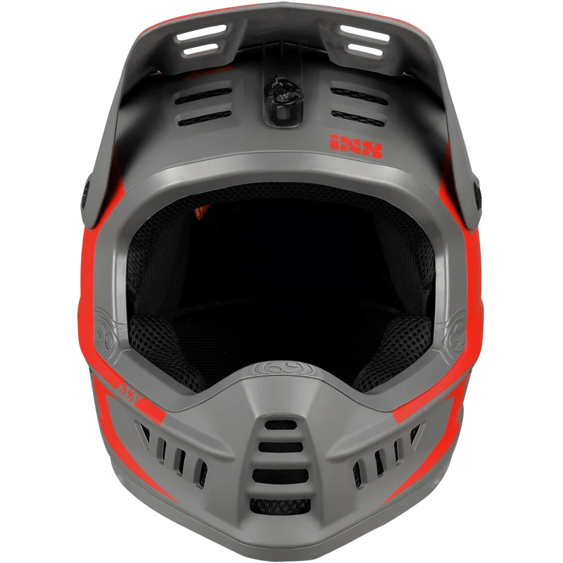 Helm Xact Evo rot-graphit