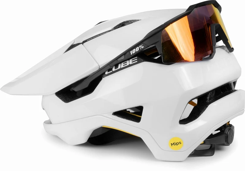 Cube Trooper Mips MTB-Helm white