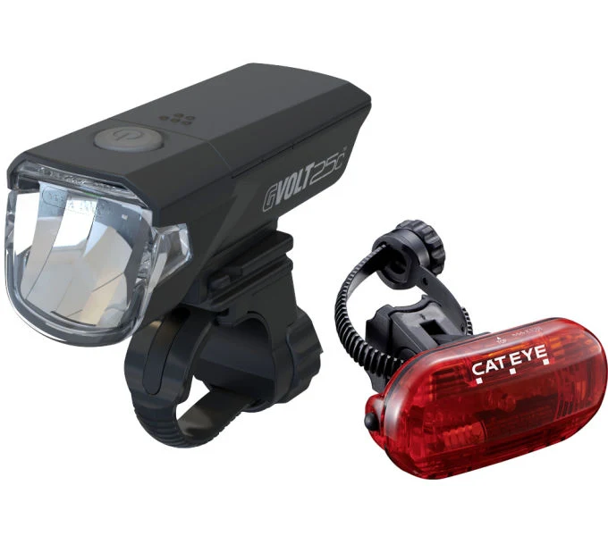 CATEYE Beleuchtungskit GVolt GVolt 25c Kit - HL-EL370G + TL-LD135G