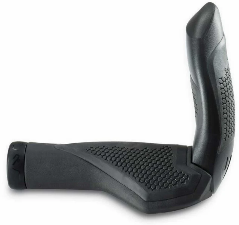 B-Ware - CUBE Natural Fit Griffe COMFORT Bar Ends Large black´n´grey (Gebrauchtware)