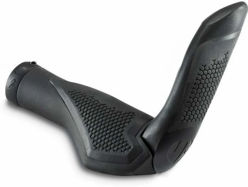 B-Ware - CUBE Natural Fit Griffe COMFORT Bar Ends Large black´n´grey (Gebrauchtware)