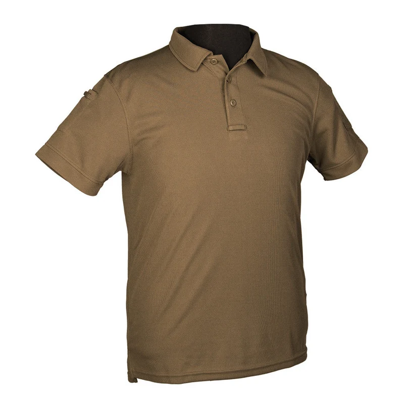 Mil-Tec - Tactical Quickdry Poloshirt für Herren // Olivgrün