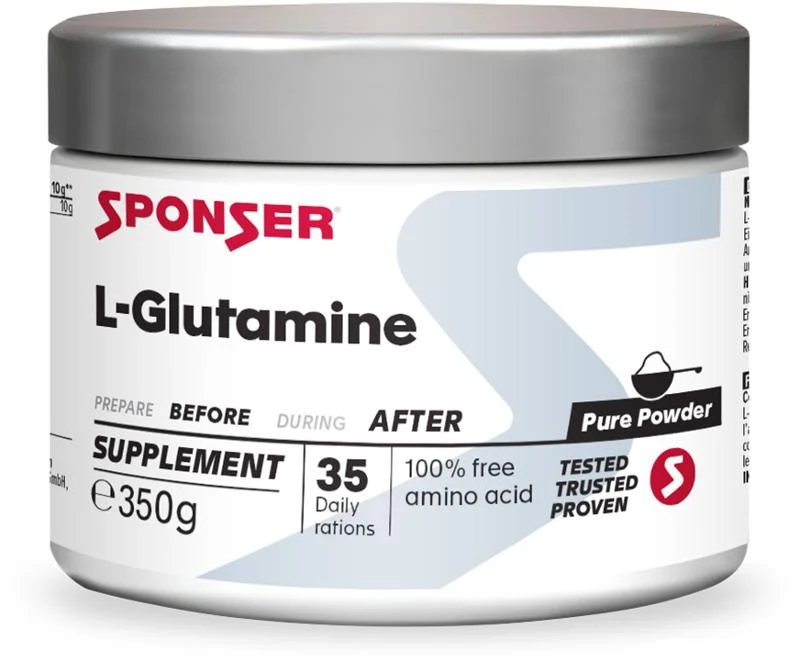 SPONSER L-Glutamine Pure Neutral, 350 g Dose, Pulver