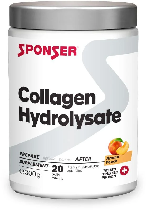SPONSER Collagen Hydrolysate Peach 300 g Dose