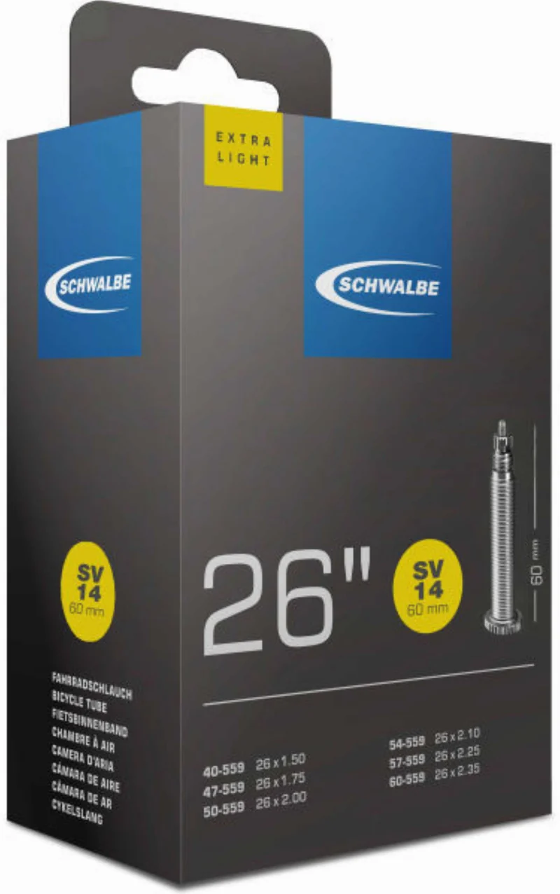 Schwalbe Nr.14 Extralight Schlauch 26''