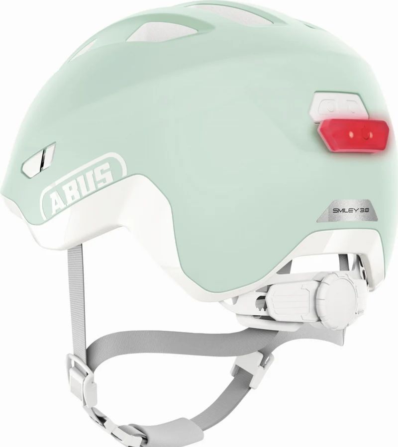 Abus Smiley 3.0 Ace LED Kinder-Helm pure mint