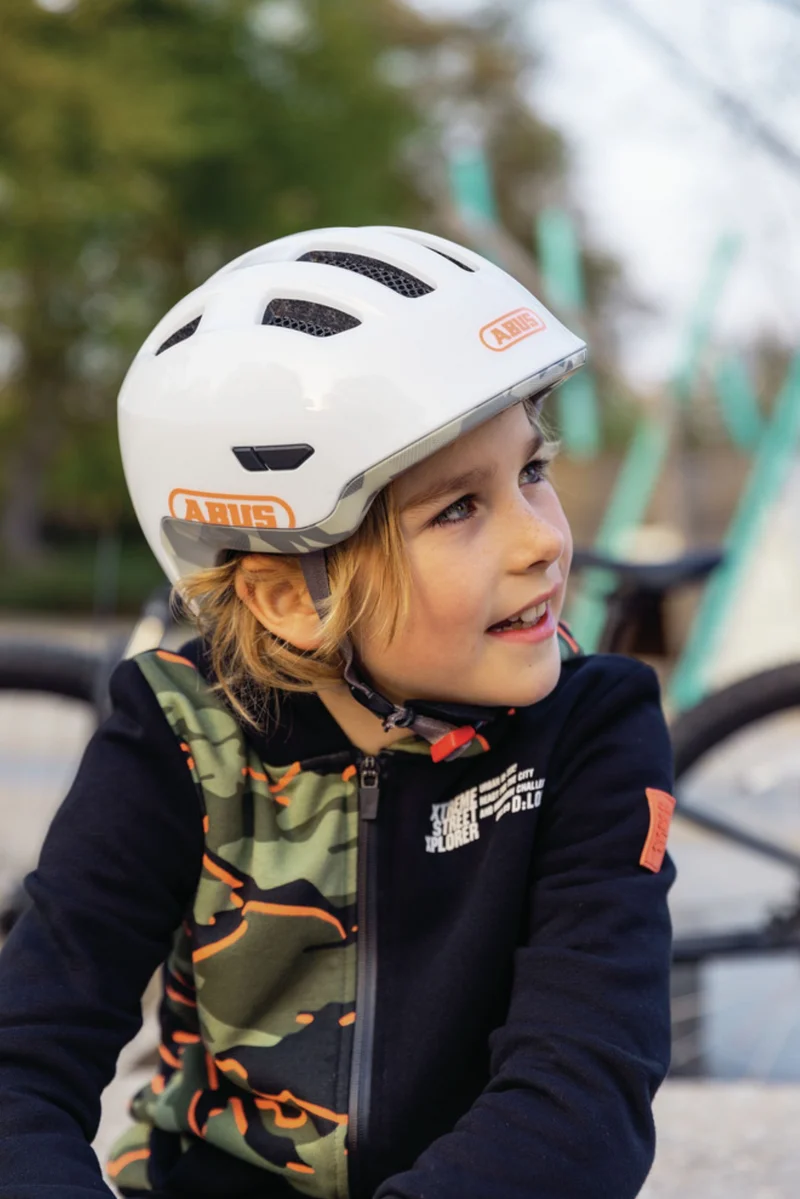 Abus Smiley 3.0 Ace LED Kinder-Helm pure aqua