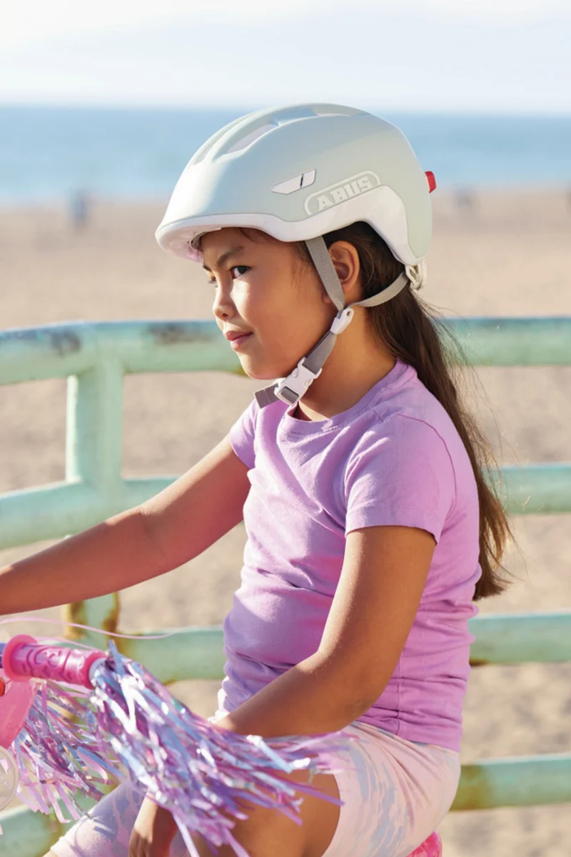 Abus Smiley 3.0 Ace LED Kinder-Helm pure aqua