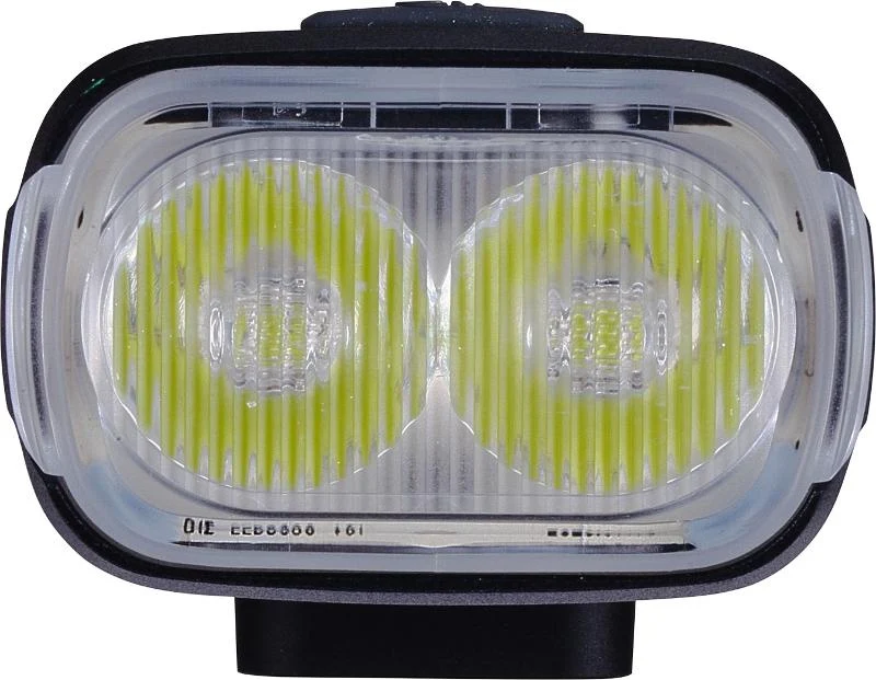 BBB Akku Frontlicht StrikeDuo 2000 BLS-173 inkl. Kabelfernbedienung, schwarz