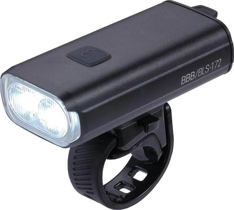 BBB Akku Frontlicht StrikeDuo 1600 BLS-172 schwarz