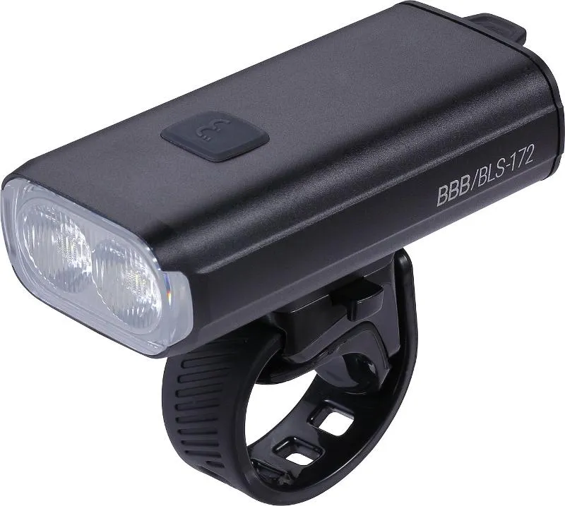 BBB Akku Frontlicht StrikeDuo 1600 BLS-172 schwarz