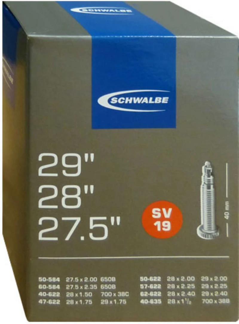 Schwalbe Nr.19 Schlauch 27,5'' 28'' 29''