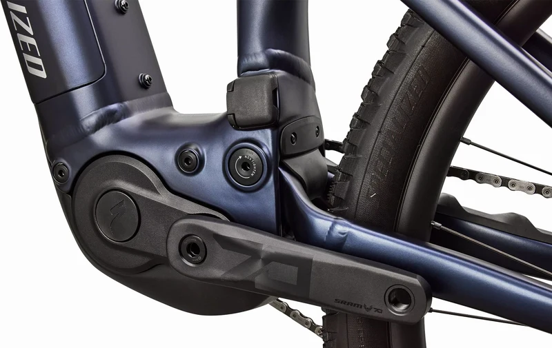 Specialized Turbo Levo R Comp Alloy 840 Wh E-Bike Fully Satin Metallic Deep Marine/Shadow Silver