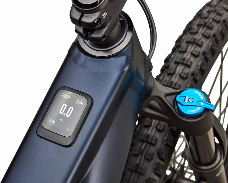 Specialized Turbo Levo R Comp Alloy 840 Wh E-Bike Fully Satin Metallic Deep Marine/Shadow Silver