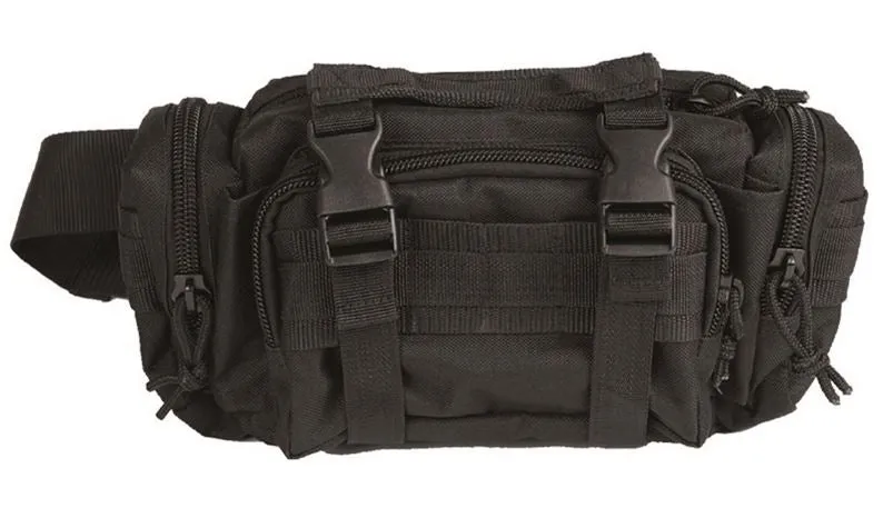 Mil-Tec - Bauchtasche Modulares System klein // Schwarz