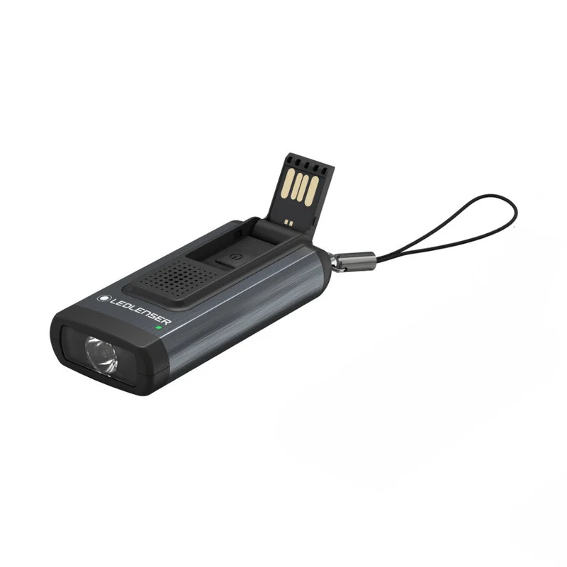 LEDLENSER - K6R Sicherheits-Schlüsselanhänger-Taschenlampe 400 Lumen
