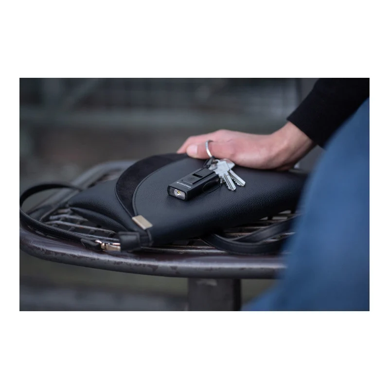 LEDLENSER - K6R Sicherheits-Schlüsselanhänger-Taschenlampe 400 Lumen