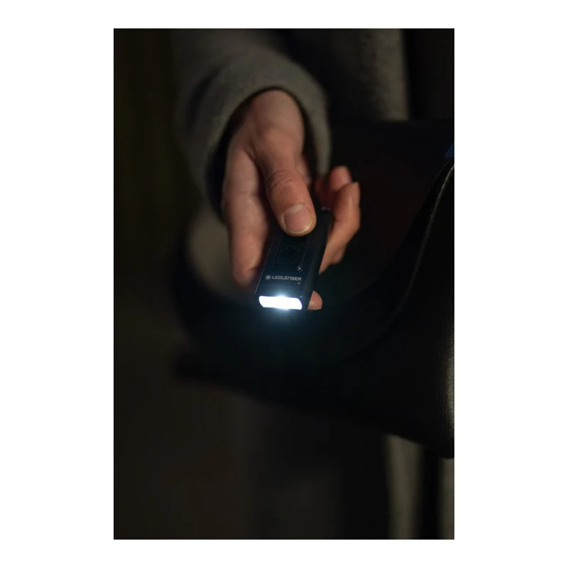 LEDLENSER - K6R Sicherheits-Schlüsselanhänger-Taschenlampe 400 Lumen