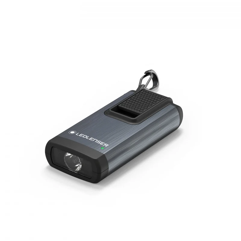 LEDLENSER - K6R Schlüsselbund-Taschenlampe 400 Lumen // Grau