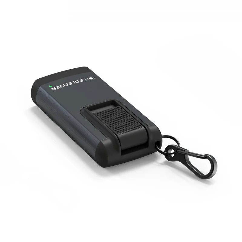 LEDLENSER - K6R Schlüsselbund-Taschenlampe 400 Lumen // Grau