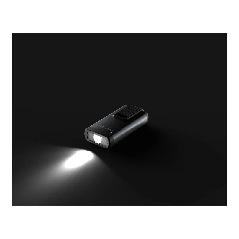LEDLENSER - K6R Schlüsselbund-Taschenlampe 400 Lumen // Grau