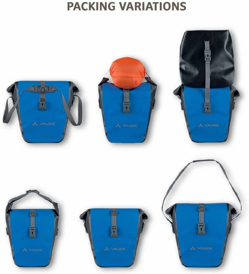 B-Ware - Vaude Aqua Back Plus Gepäckträgertaschen fango 1 Paar 51 L (Gebrauchtware)