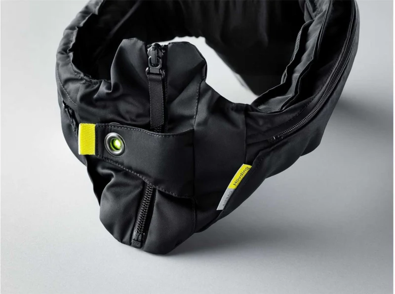 Hövding Airbag 3 Helm inkl. Schal schwarz