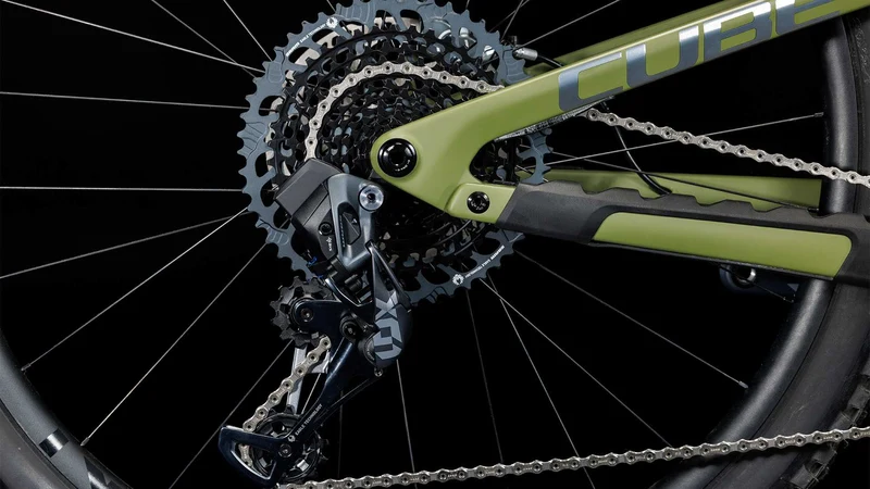 Cube Stereo One55 C:62 TM MTB-Fully 29" olive´n´chrome