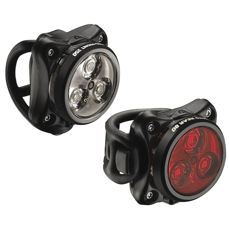 Lezyne Zecto Drive Set - Scheinwerfer und Rücklicht