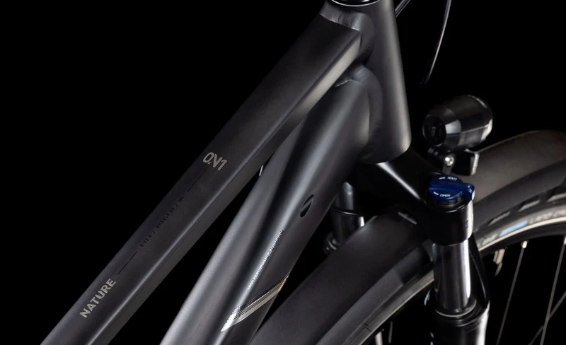 Cube Nature One Allroad Trekkingrad Trapeze 28" black´n´black