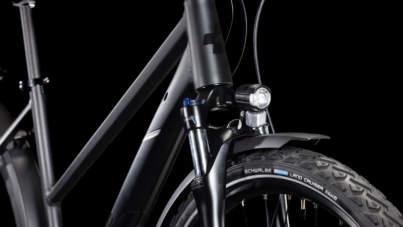 Cube Nature One Allroad Trekkingrad Trapeze 28" black´n´black