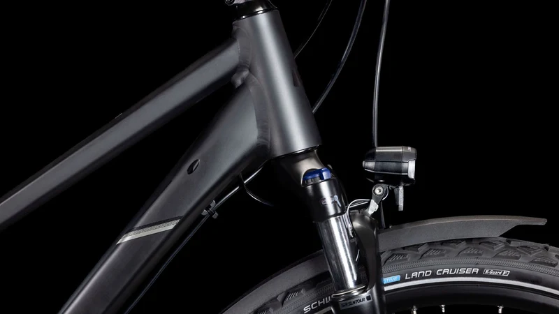 Cube Nature One Allroad Trekkingrad Trapeze 28" black´n´black