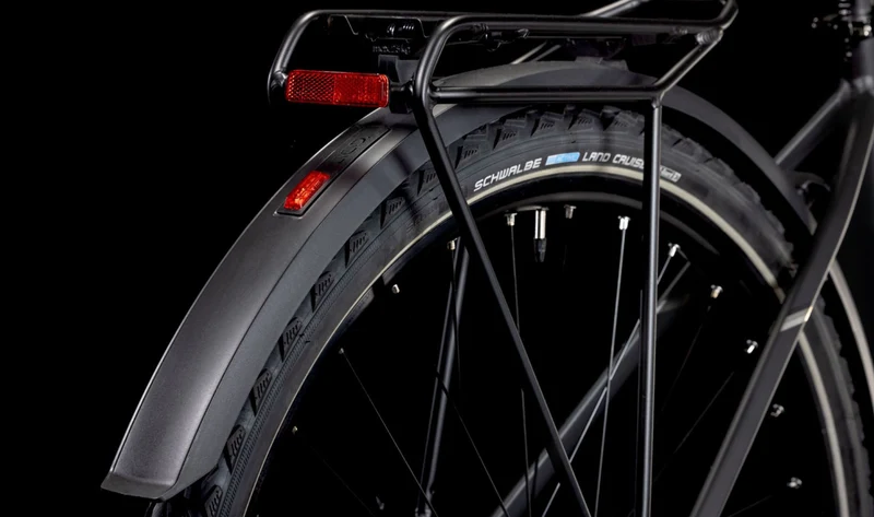 Cube Nature One Allroad Trekkingrad Diamant 28" black´n´black