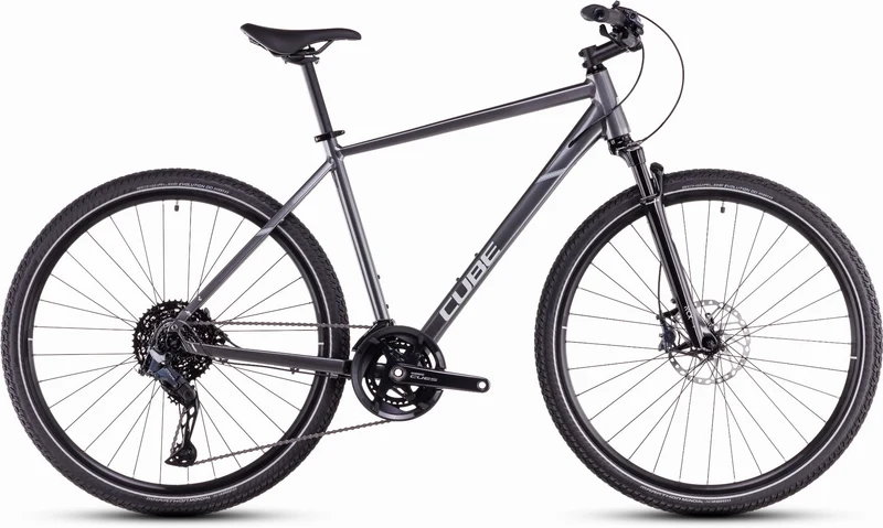 Cube Nature SLX Crossrad Diamant 28" graphite´n´fossil
