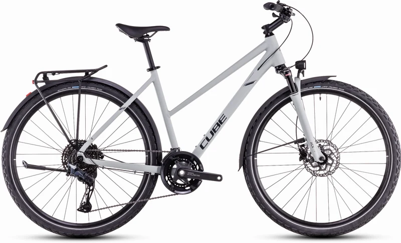 Cube Nature EXC Allroad Trekkingrad Trapeze 28" seasalt´n´pyrite