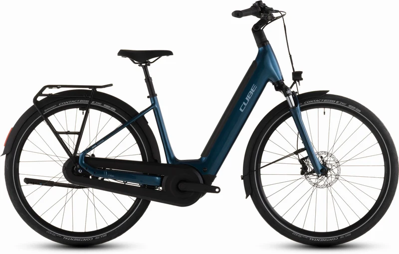 Cube Supreme RT Hybrid Comfort EX 600 Wh E-Bike Easy Entry nautica´n´prism