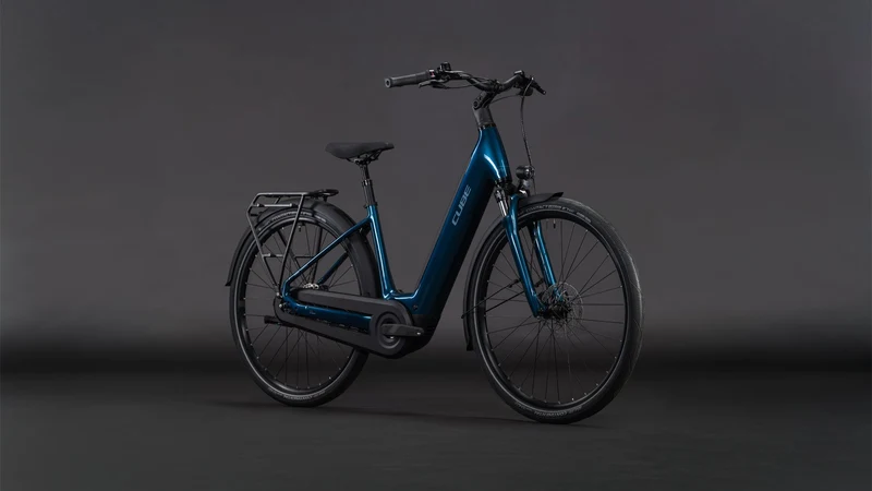 Cube Supreme RT Hybrid Comfort EX 600 Wh E-Bike Easy Entry nautica´n´prism