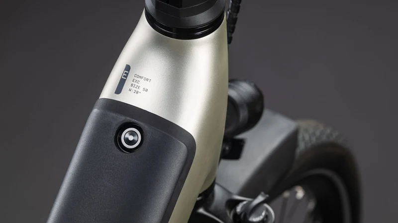 Cube Supreme RT Hybrid Comfort EXC 600 Wh E-Bike Easy Entry champagne´n´grey