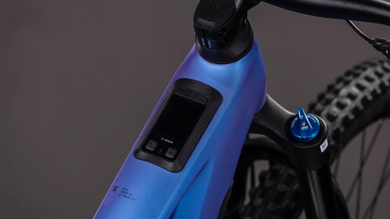 Cube Stereo Hybrid One77 HPC SLX 800 Wh E-Bike Fully 29"/27,5" blueiris´n´black