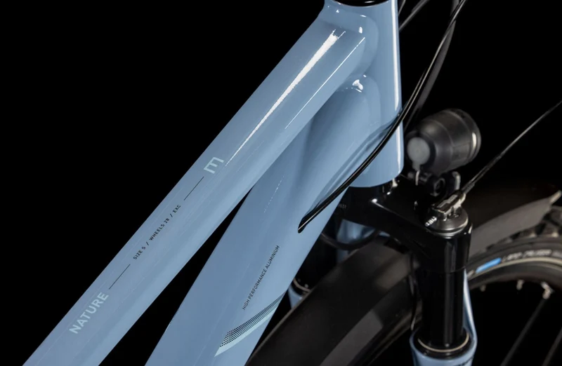 Cube Nature EXC Allroad Trekkingrad Trapeze 28" pigeonblue´n´black