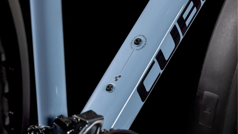 Cube Nature EXC Allroad Trekkingrad Trapeze 28" pigeonblue´n´black