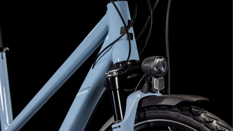 Cube Nature EXC Allroad Trekkingrad Trapeze 28" pigeonblue´n´black