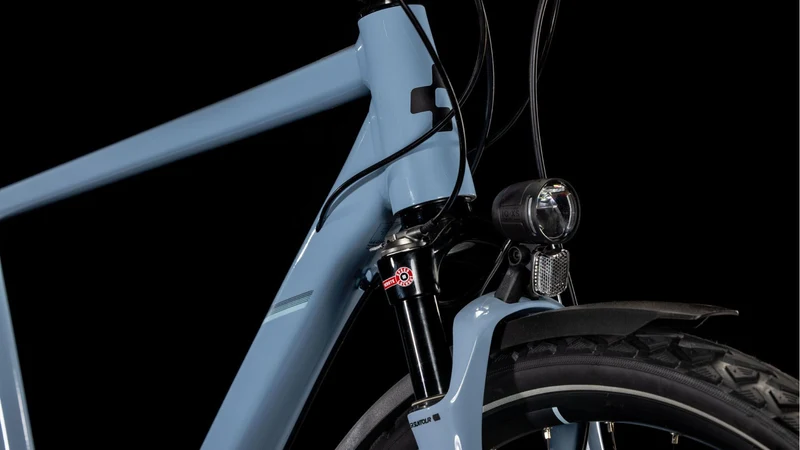 Cube Nature EXC Allroad Trekkingrad Diamant 28" pigeonblue´n´black