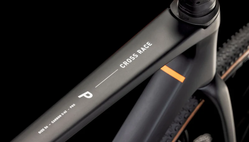 Cube Cross Race C:62 Pro Cyclocross Rad Diamant 28" carbon´n´orange