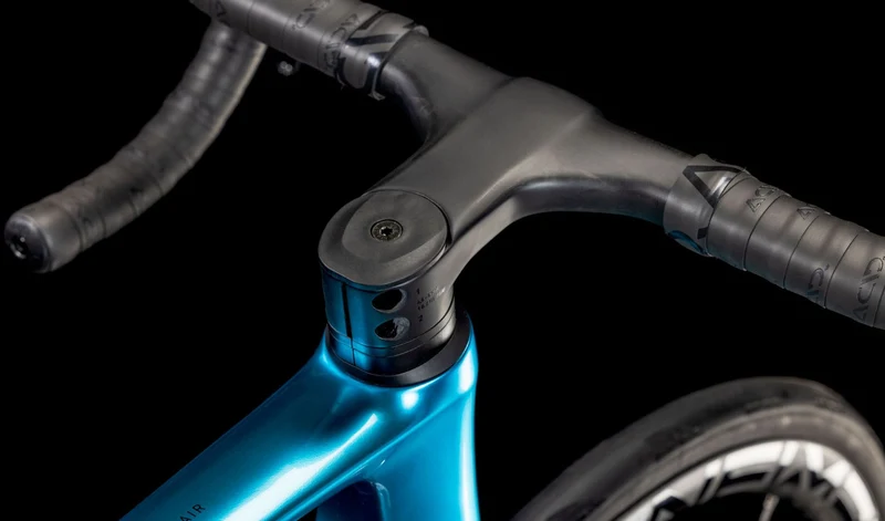 Cube Litening Air C:68X SLX Rennrad Diamant 28" chromeblue´n´carbon